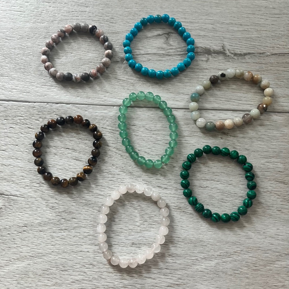 7 crystal bracelet bundle